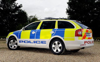 Skoda Octavia Estate Police (2009) UK (#33664)