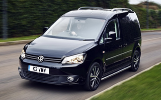 Volkswagen Caddy Panel Van Black Edition (2014) UK (#56785)