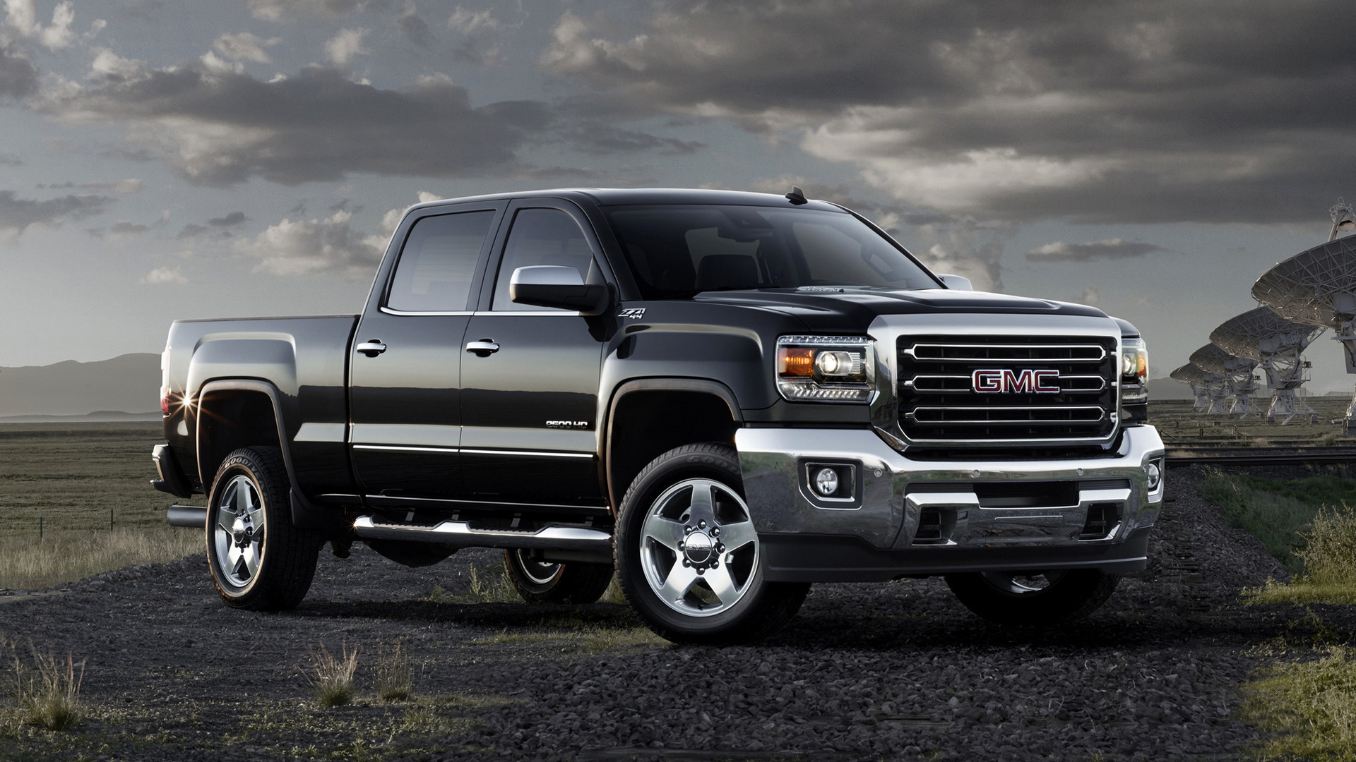 Gmc Sierra 2500 Hd Slt Crew Cab 2015 Wallpapers And Hd Images Car Pixel