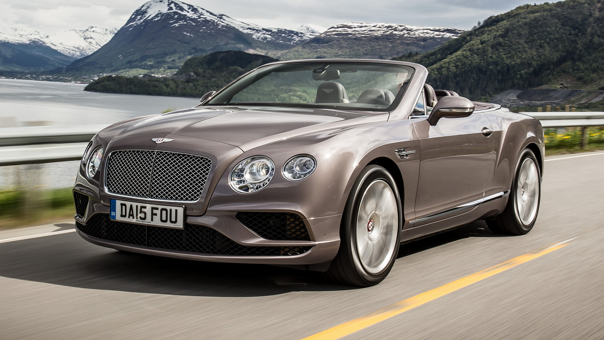 Bentley Continental GT V8 Convertible 2015 Wallpapers and HD Images