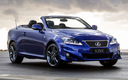 2012 Lexus IS Convertible F Sport (AU)