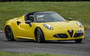 2015 Alfa Romeo 4C Spider (UK)