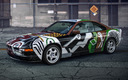 1995 BMW 850 CSi Coupe Art Car by David Hockney