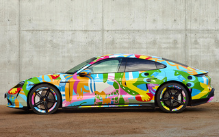 Porsche Taycan Turbo Art Car by Nigel Sense (2021) (#106968)