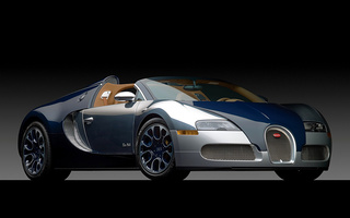 Bugatti Veyron Grand Sport Bleu Nuit (2011) US (#11099)