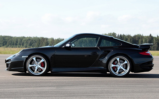 Porsche 911 Turbo with aerodynamic kit by TechArt (2010) (#111308)