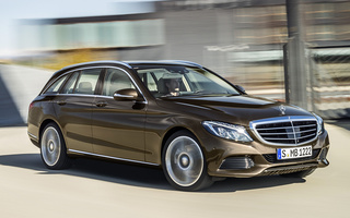 Mercedes-Benz C-Class Estate Hybrid with classic grille (2014) (#11343)
