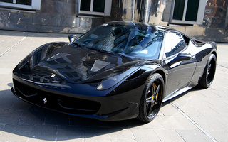 Ferrari 458 Italia Black Carbon Edition by Anderson Germany (2011) (#115122)