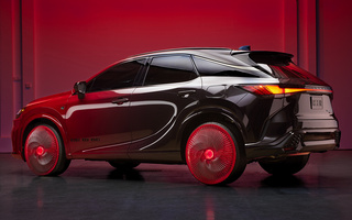 Lexus RX Hybrid F Sport Ruby Red Rims (2022) (#116952)