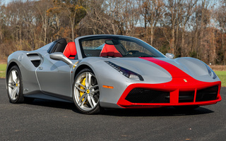 Ferrari 488 Spider The Silver Fox (2018) US (#118308)