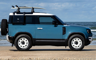 Land Rover Defender 90 Marine Blue Edition (2023) (#119611)