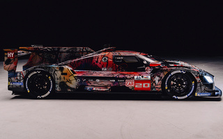 BMW M Hybrid V8 Art Car by Julie Mehretu (2024) (#122556)