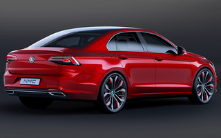 Volkswagen New Midsize Coupe Concept (2014) (#13562)