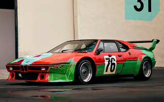 BMW M1 Group 4 Art Car by Andy Warhol (1979) (#21216)