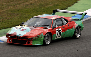 BMW M1 Group 4 Art Car by Andy Warhol (1979) (#21217)