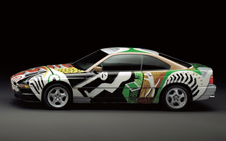 BMW 850 CSi Coupe Art Car by David Hockney (1995) (#21341)