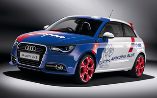 Audi A1 Samurai Blue (2011) JP (#27641)