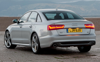 Audi A6 Saloon S line (2011) UK (#27783)