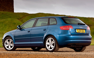 Audi A3 Sportback (2008) UK (#28621)