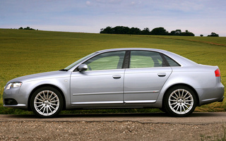 Audi A4 Saloon S line (2004) UK (#29487)