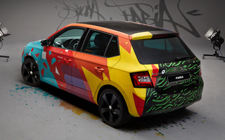 Skoda Fabia Street Art (2015) (#33480)