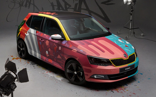 Skoda Fabia Street Art (2015) (#33481)