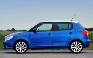 Skoda Fabia vRS (2010) UK (#33567)