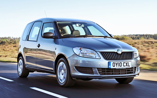 Skoda Roomster (2010) UK (#33580)