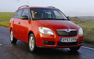 Skoda Fabia Estate (2007) UK (#33897)