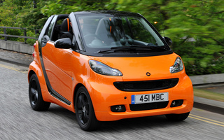 Smart Fortwo Cabrio nightorange (2011) UK (#34088)