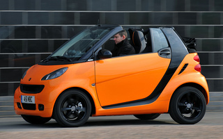 Smart Fortwo Cabrio nightorange (2011) UK (#34090)