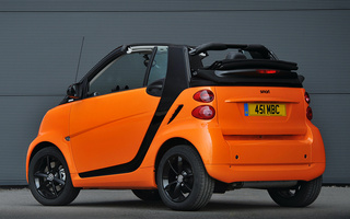 Smart Fortwo Cabrio nightorange (2011) UK (#34091)