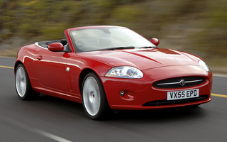 Jaguar XK Convertible (2006) UK (#35047)