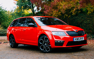 Skoda Octavia vRS 230 Estate (2015) UK (#36043)