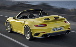 Porsche 911 Turbo S Cabriolet (2016) (#36463)