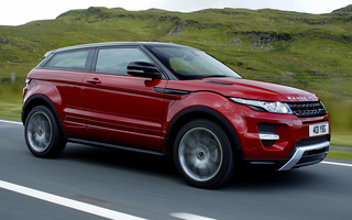 Range Rover Evoque Coupe Dynamic (2011) UK (#37021)