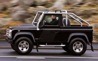 Land Rover Defender 90 SVX Soft Top (2008) UK (#37175)