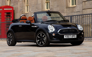 Mini Cooper S Convertible Sidewalk (2007) UK (#37852)