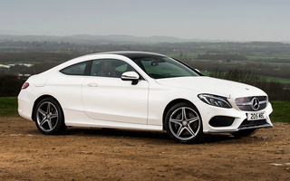Mercedes-Benz C-Class Coupe AMG Line (2015) UK (#38086)