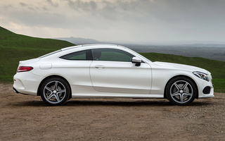 Mercedes-Benz C-Class Coupe AMG Line (2015) UK (#38089)