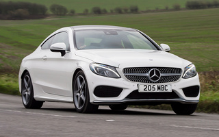 Mercedes-Benz C-Class Coupe AMG Line (2015) UK (#38092)