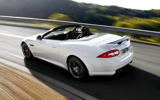 Jaguar XKR-S Convertible (2011) UK (#4307)