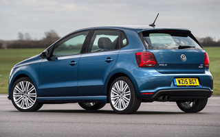 Volkswagen Polo BlueGT 5-door (2014) UK (#43699)