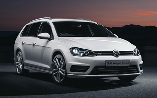 Volkswagen Golf Wagon R-Line (2014) AU (#43802)