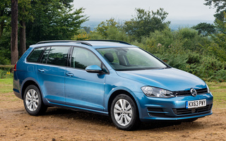 Volkswagen Golf Estate (2013) UK (#44092)