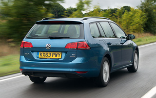 Volkswagen Golf Estate (2013) UK (#44096)