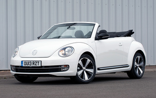 Volkswagen Beetle Cabriolet 60s Edition (2013) UK (#44221)