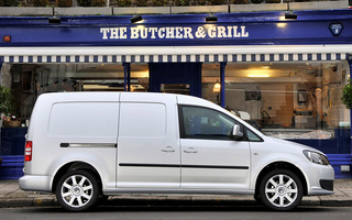 Volkswagen Caddy Maxi Panel Van (2010) UK (#44567)