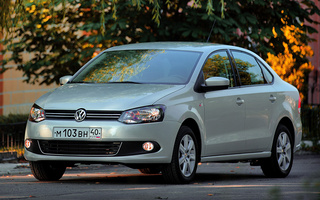 Volkswagen Polo Sedan (2010) RU (#44730)