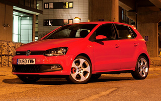 Volkswagen Polo GTI 5-door (2010) UK (#45002)